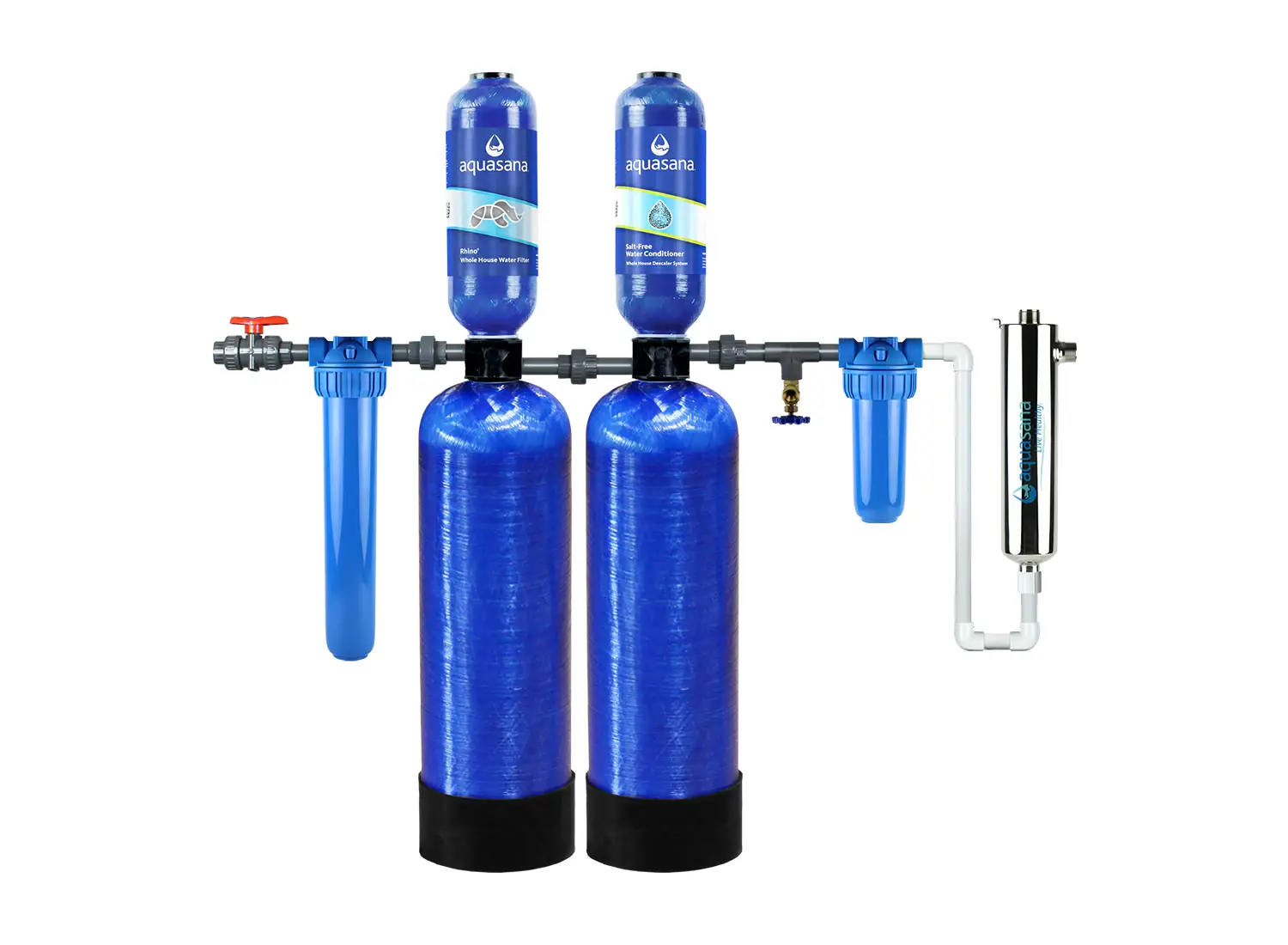 Whole House Aquasana Water Filtration System Installation